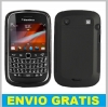 FUNDA SILICONA PARA BLACKBERRY 9900 9930 BOLD NEGRA